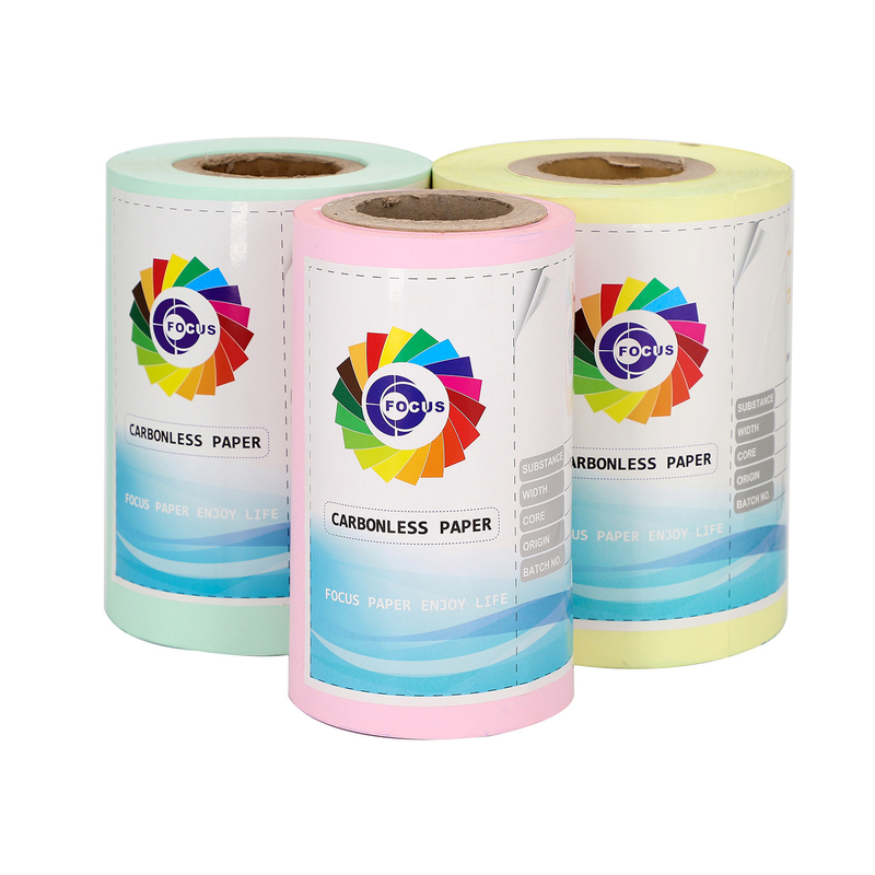 9.5 X 11in 55gsm Carbonless Invoice Book Printing Auto Copy NCR Thermal Receipt Paper