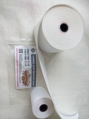 BPA Free Oil Resistant Jumbo Thermal Paper Roll with 5+ Years Image Life for POS Receipts