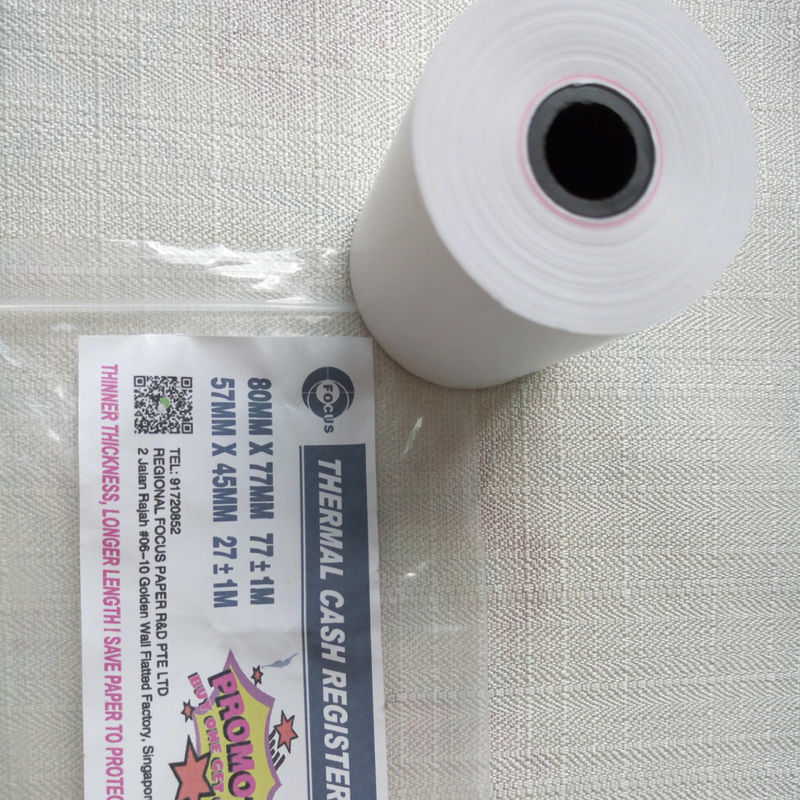 BPA-Free Thermal Paper Roll for POS Receipts – 5+ Year Image Life