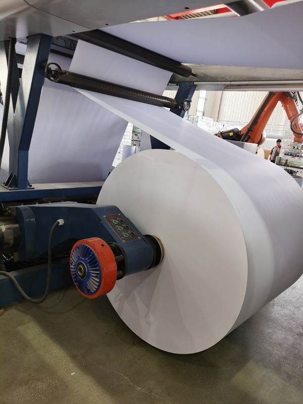 FOCUS Pos Thermal Paper Roll Image Blue Black 100% Imported Wood Pulp 640mm*6000m /800mm*1500m