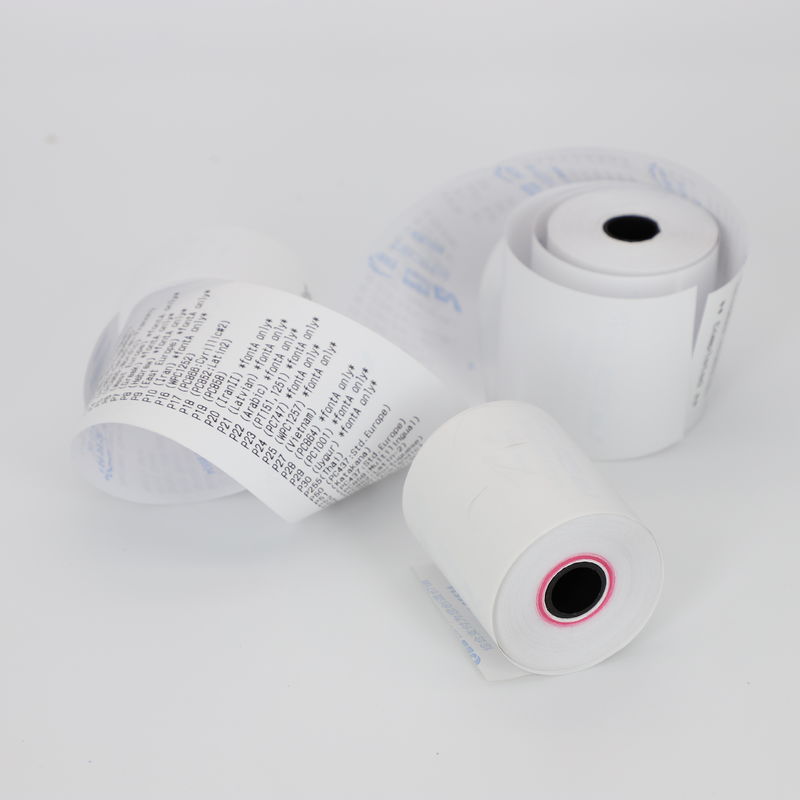 Smooth Sharp Clean Imaging Jumbo Thermal Paper Roll For Thermal Fax Paper