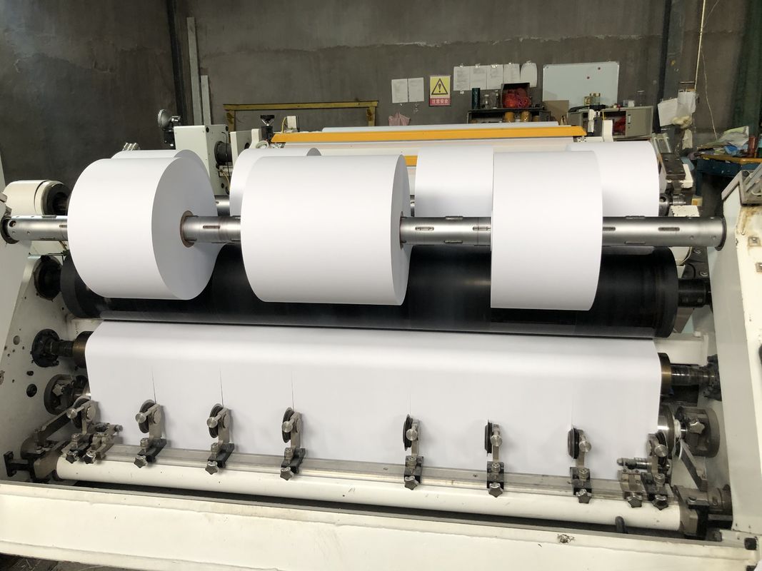 Wood Pulp Printing / Label / Medical Thermal Jumbo Roll For ATM Machine