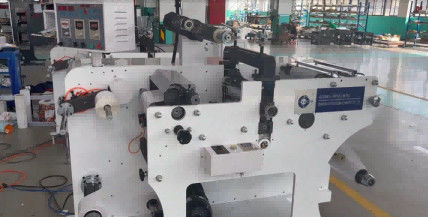 Automatic Roll to Roll Sticker Label Rotary Die Cutting Machine with Slitting