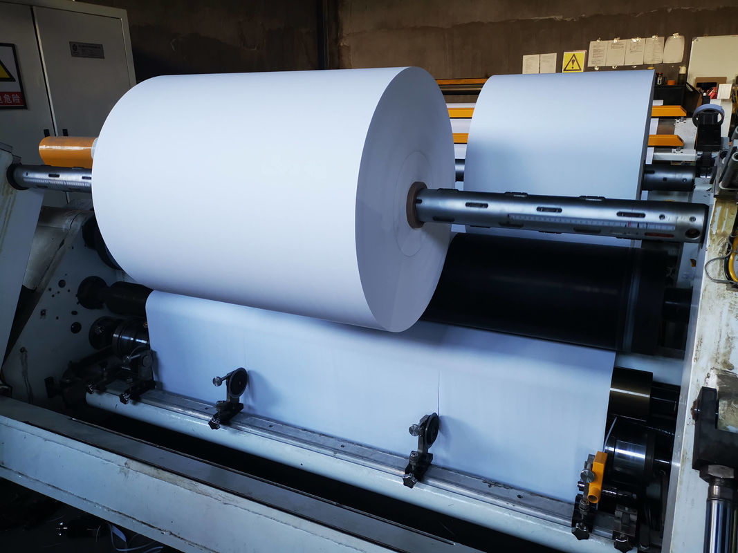 70GSM 80GSM Thermal Card Machine Rolls 1035mm Jumbo 2 Ply Thermal Till Rolls Receipt Paper