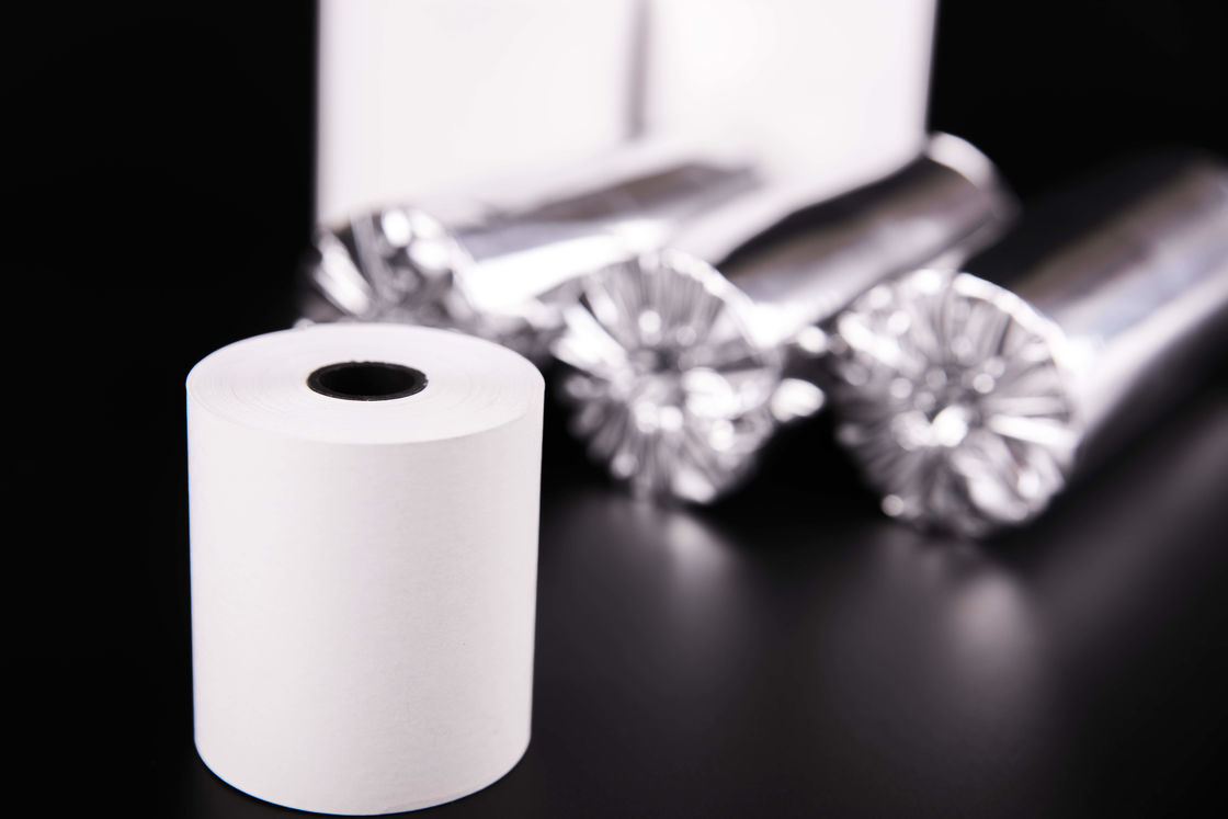 BPA Free POS Thermal Receipt Paper Roll with 5+ Years Image Life and Oil Resistant Properties