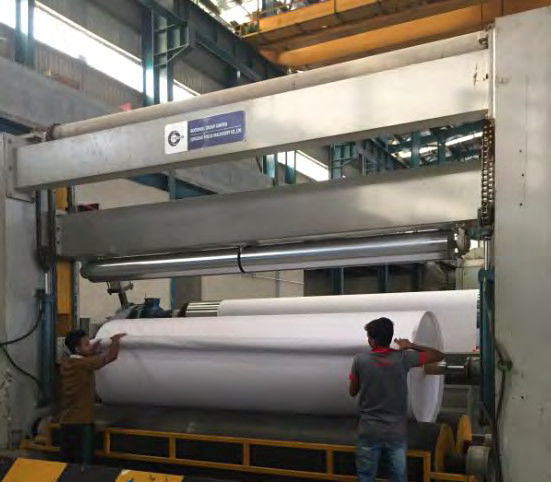 245m/Min 85gsm Paper Making Machine Kraft Paper Bag Packaging Machine SGS
