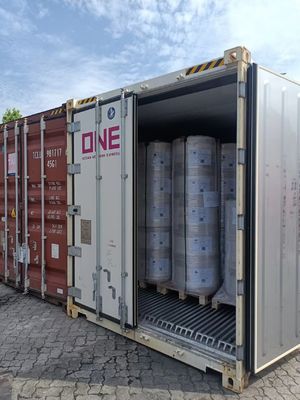 Het Beeld Thermisch Document van het NADRUKmerk Zwart Jumbobroodjes Chinees Document 80*60mm