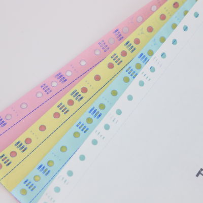 100% maagdelijke Houtpulp een Document Zonder koolstof 55gsm 78gsm van het Rang Blauw Zwart Beeld