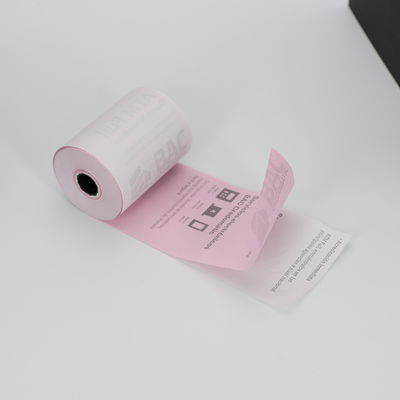 FSC Virgin Wood Pulp Carbonless Paper Roll voor POS Roll / Print