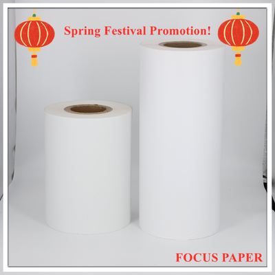 Jumbo Thermal Paper Roll 3 1/8 Diameter Oil Resistant For Versatile Applications