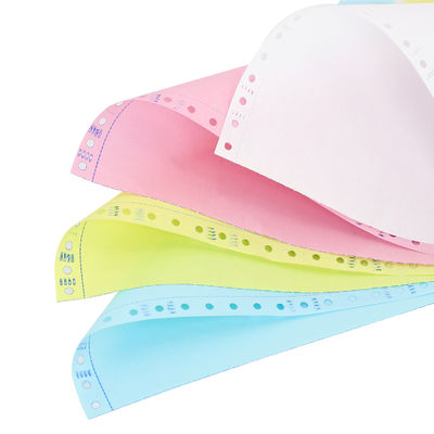 Houtpulp blauw beeld factuurpapier A-kwaliteit CB/CFB/CF 5 Plys zelfkopieerpapier